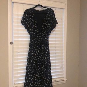 Lane Bryant Floral Wrap Dress